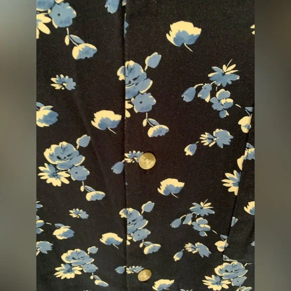 NWT! Fair Harbor Blue Floral 👕 Shirt The Casablanca Camp Shirt Size 2X - Picture 9 of 9